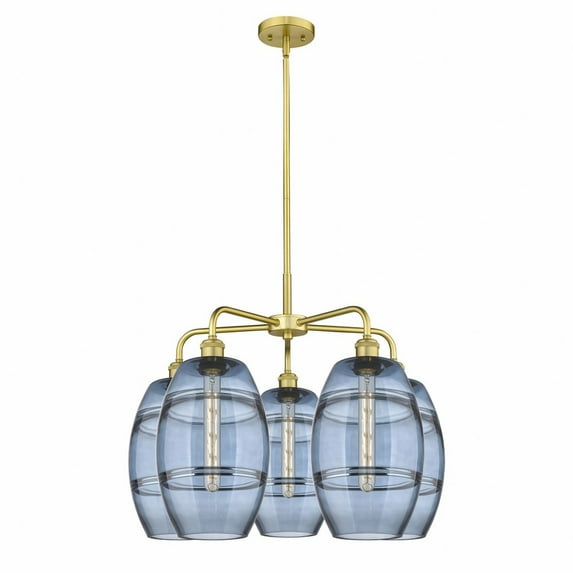 Innovations Lighting - Vaz - 5 Light Stem Hung Chandelier In Industrial