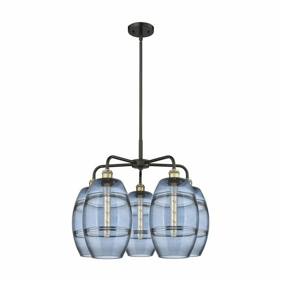 Innovations Lighting - Vaz - 5 Light Stem Hung Chandelier In Industrial