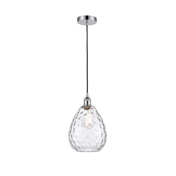 616-1P-PC-G372 Innovations Lighting Waverly - 1 Light Mini Pendant In Industrial Style-12.75 Inches Tall and 8 Inches Wide-Polished Chrome