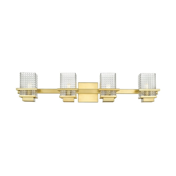 Innovations Lighting - Wellfleet - 4 Light Bath Vanity In Retro Style-6 Inches