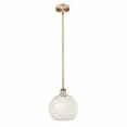 thumbnail image 1 of Innovations Lighting - White Mouchette - 1 Light Stem Hung Mini Pendant In, 1 of 7