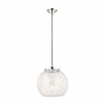 thumbnail image 1 of Innovations Lighting - White Mouchette - 1 Light Stem Hung Pendant In Modern, 1 of 7