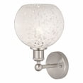 thumbnail image 1 of Innovations Lighting - White Mouchette - 1 Light Wall Sconce In Modern, 1 of 7