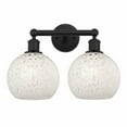 thumbnail image 1 of Innovations Lighting - White Mouchette - 2 Light Bath Vanity In Modern, 1 of 6