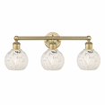 thumbnail image 1 of Innovations Lighting - White Mouchette - 3 Light Bath Vanity In Modern, 1 of 7