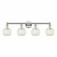 thumbnail image 1 of Innovations Lighting - White Mouchette - 4 Light Bath Vanity In Modern, 1 of 7