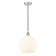 thumbnail image 1 of Innovations Lighting - White Venetian - 1 Light Cord Hung Pendant In Modern, 1 of 7