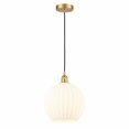 thumbnail image 1 of Innovations Lighting - White Venetian - 1 Light Cord Hung Pendant In Modern, 1 of 7