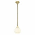 thumbnail image 1 of Innovations Lighting - White Venetian - 1 Light Stem Hung Mini Pendant In Modern, 1 of 7
