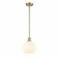 thumbnail image 1 of Innovations Lighting - White Venetian - 1 Light Stem Hung Mini Pendant In Modern, 1 of 7