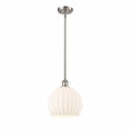 thumbnail image 1 of Innovations Lighting - White Venetian - 1 Light Stem Hung Mini Pendant In Modern, 1 of 7