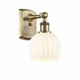 thumbnail image 1 of Innovations Lighting - White Venetian - 1 Light Wall Sconce In Modern Style-9, 1 of 3