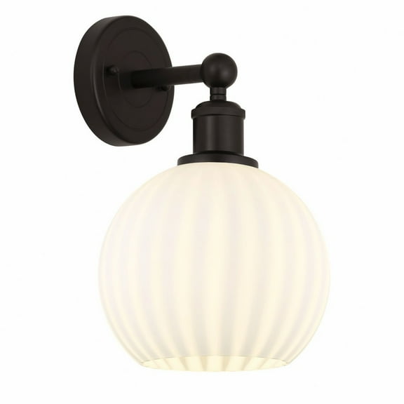 Innovations Lighting - White Venetian - 1 Light Wall Sconce In Modern