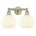 thumbnail image 1 of Innovations Lighting - White Venetian - 2 Light Bath Vanity In Modern, 1 of 7