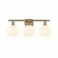 thumbnail image 1 of Innovations Lighting - White Venetian - 3 Light Bath Vanity In Modern Style-11, 1 of 2