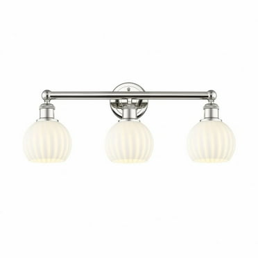 Innovations Lighting - White Venetian - 3 Light Bath Vanity In Modern
