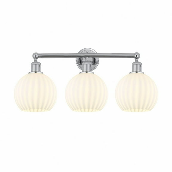 Innovations Lighting - White Venetian - 3 Light Bath Vanity In Modern