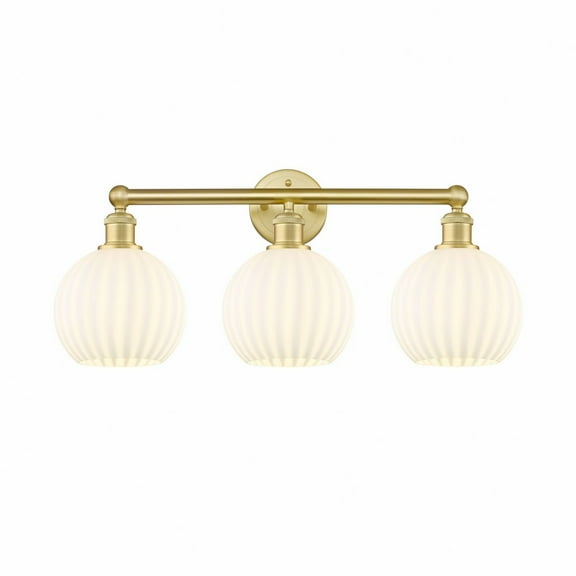 Innovations Lighting - White Venetian - 3 Light Bath Vanity In Modern