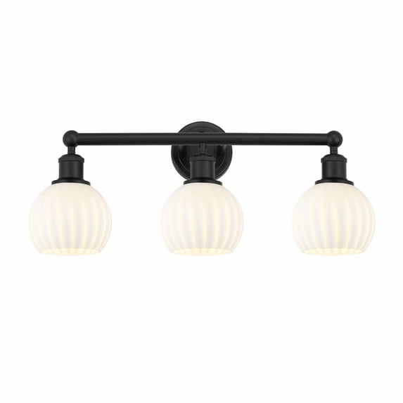 Innovations Lighting - White Venetian - 3 Light Bath Vanity In Modern
