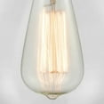 thumbnail image 1 of Innovations Lighting  Windham - 3 Light 19" Flush Mount Clear/Matte Black, 1 of 5