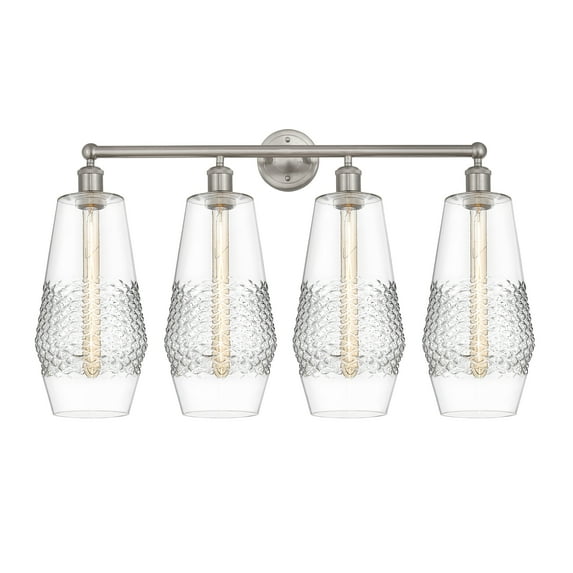 Innovations Lighting - Windham - 4 Light Bath Vanity In Modern Style-19 Inches