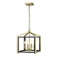 thumbnail image 1 of Innovations Lighting  Wiscoy - 4 Light 12" Chain Hung Pendant Brushed Satin Brass, 1 of 4