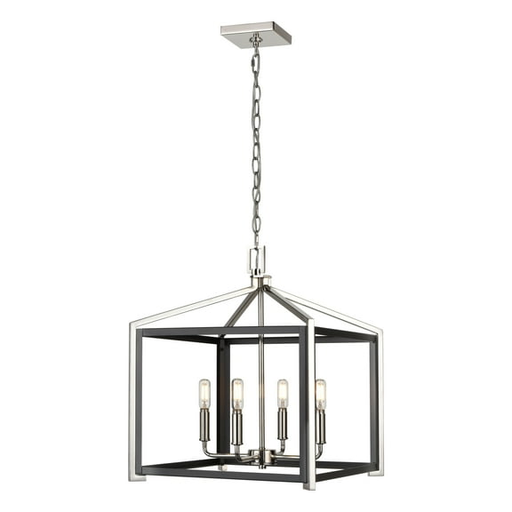 Innovations Lighting - Wiscoy - 4 Light Chain Hung Pendant-18.75 Inches Tall and