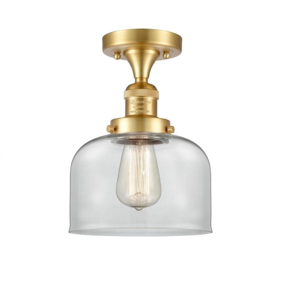 Innovations Lighting - X-Large Bell-3.5W 1 LED Semi-Flush Mount in Industrial