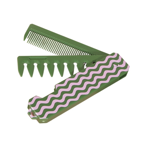 Innovative 3 In 1 Hair Comb Travel Friendly Combs For Daily Grooming And Styling