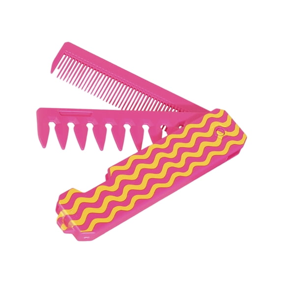 Innovative 3 In 1 Hair Comb Travel Friendly Combs For Daily Grooming And Styling