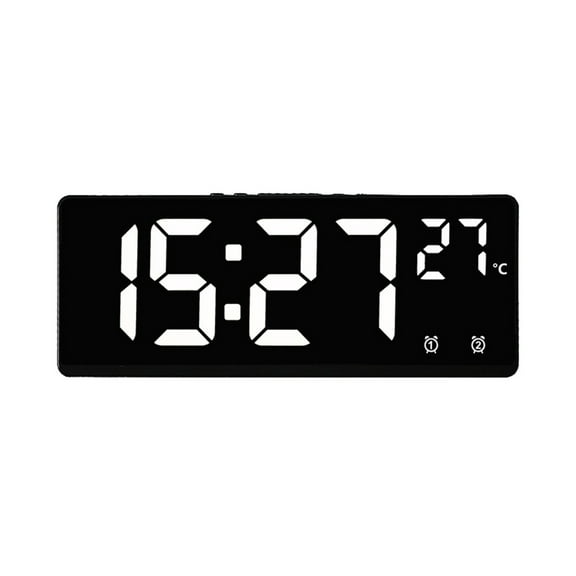 Innovative Alarm Clock with Multiple Functions Including Temperature and Calendar for Home Or Office