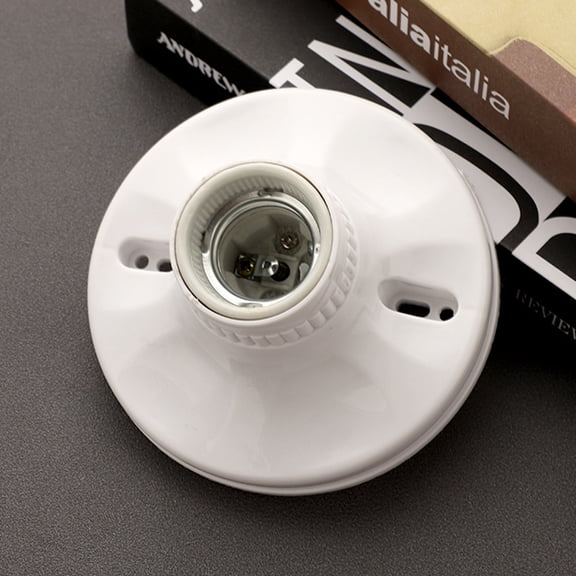 Innovative And Practical E27 Lamp Holder High-temperature Resistant Bulb Holder Ceramic Lamp Bulb Socket Lamp Base
