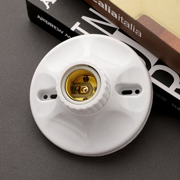 Innovative And Practical E27 Lamp Holder High-temperature Resistant Bulb Holder Ceramic Lamp Bulb Socket Lamp Base
