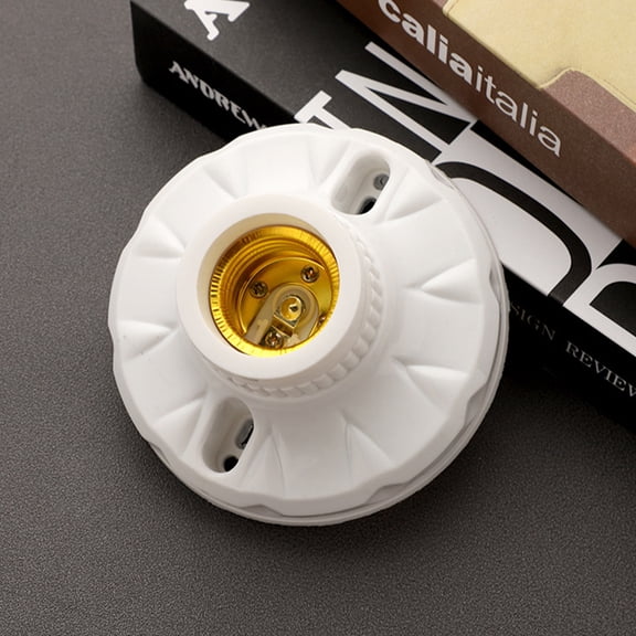 Innovative And Practical E27 Lamp Holder High-temperature Resistant Bulb Holder Ceramic Lamp Bulb Socket Lamp Base