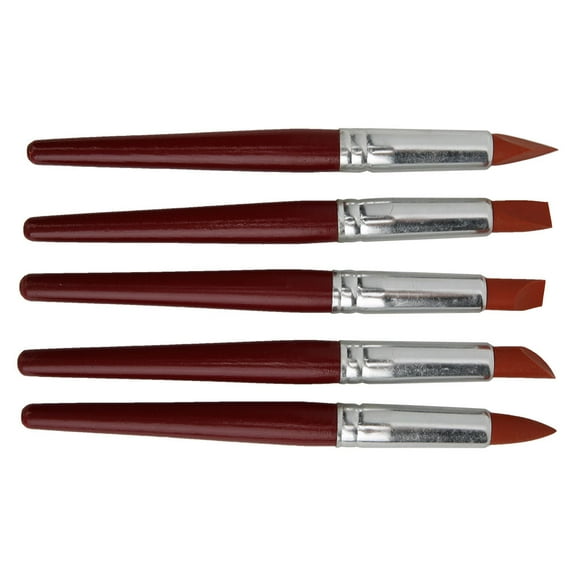 Innovative Artistry: 5Pcs Set Of Fingerprint Removal Tool, Designed For Seamless Control And Precision, Diverse Styles Available In Silicone Clay Sculpting Tools