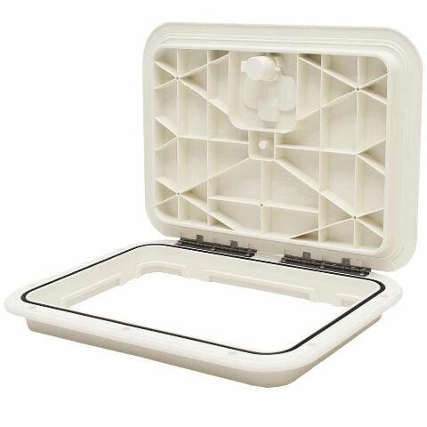 Innovative Boat Deck Hatch 520-103 | 11 x 15 Inch Artic White