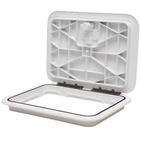 Innovative Boat Deck Hatch 520-105 | 11 x 15 Inch Polar White