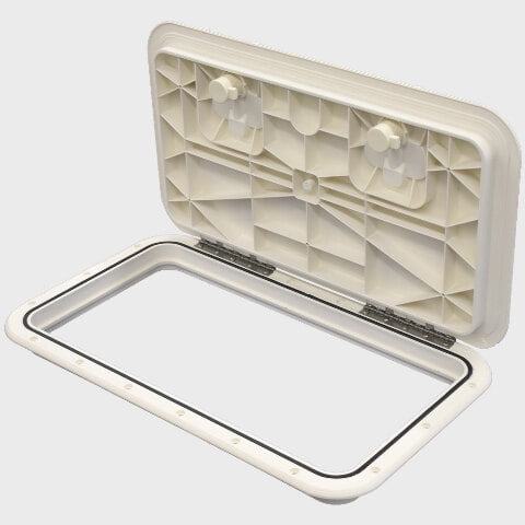 Innovative Boat Deck Hatch 520-131 | Marine White 11 x 19 Inch
