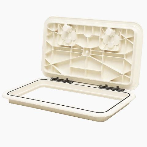 Innovative Boat Deck Hatch 520-133 | 11 x 19 Inch Arctic White