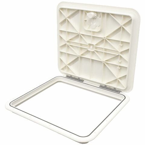 Innovative Boat Deck Hatch 520-723 | 18 x 16 Inch Arctic White