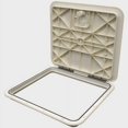 thumbnail image 2 of Innovative Product Solutions 8” X 14” Arctic White Deck Hatch For Boats – Plastic Marine Hatch (520-033) 2 of 5
