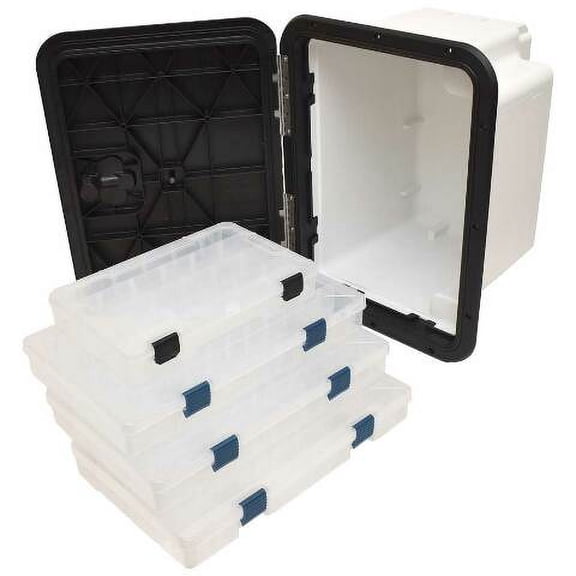 Innovative Boat Tackle Center Box 530-209 | 13 x 17 Inch Black