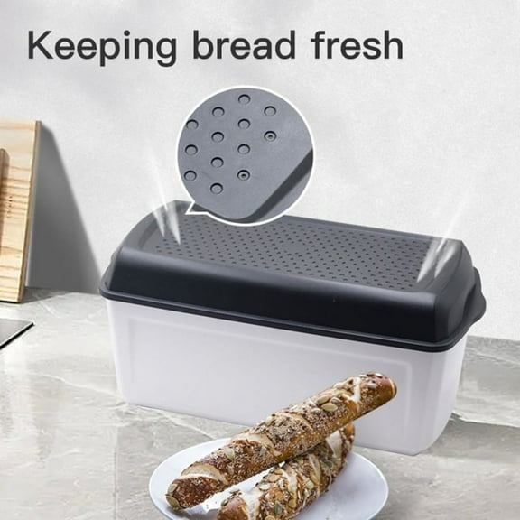 Innovative Bread Bin Keeps Baked Goods Smart Fresh-Keeping Kitchen Storage Box