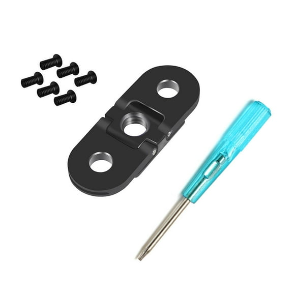Innovative Camera Base Replacement Aluminum Alloy, Secure and Stable for GoPro Expanding Accessory Options