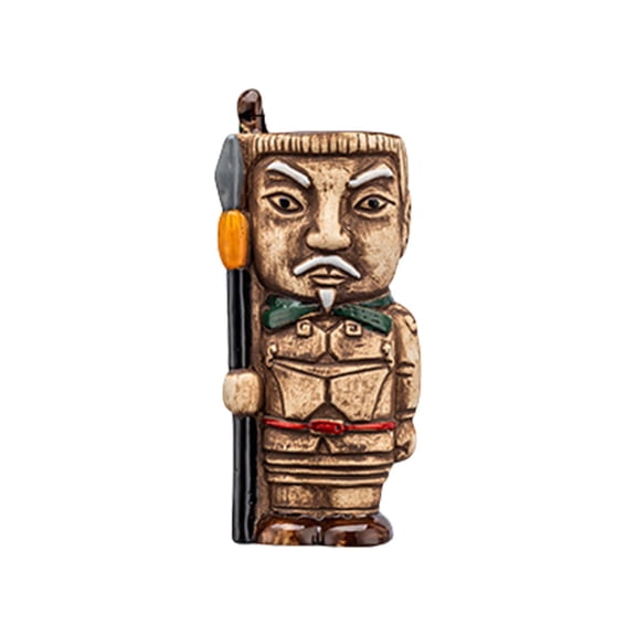 Innovative Ceramic Mugs with Soldier Designs Creative Exotic Cocktail Mugs For Outdoor Gatherings