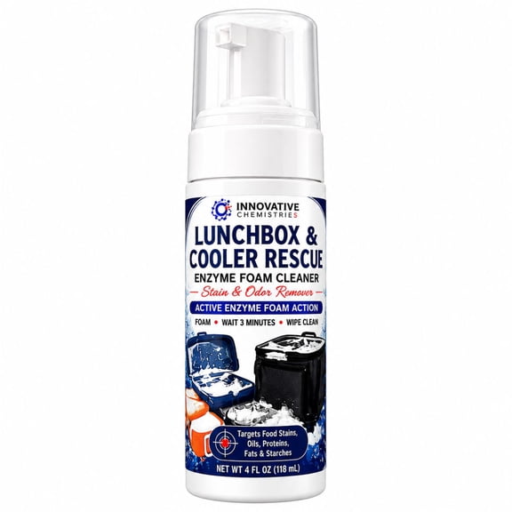 Innovative Chemistries Lunchbox Cleaner, Active Enzyme Foam, 4 fl oz