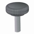 thumbnail image 1 of Knurled Knob, 10-24 Thread Size, 3/4"L, Zinc Plated GN040750K2---21, 1 of 1