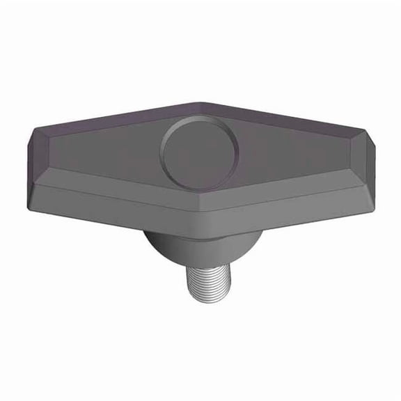 T Knob with Screw, 5/16-18 Thread Size, 2.00"L, Steel GN5C2000T5---21