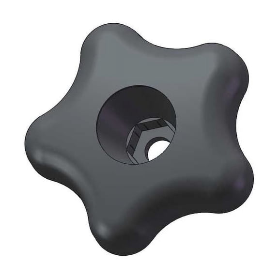Innovative Components Hand Knob,Through Hole, GNH3-HEX5SA----