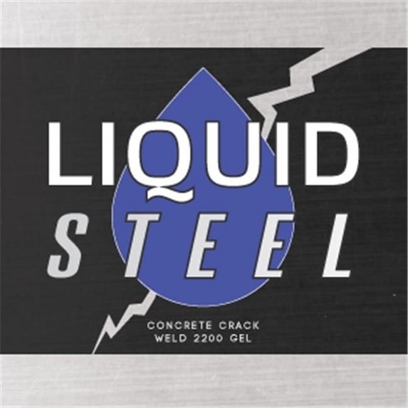 Innovative Concrete Technology 1550-LS 18 oz Liquid Steel 1550 Concrete Crack Gel